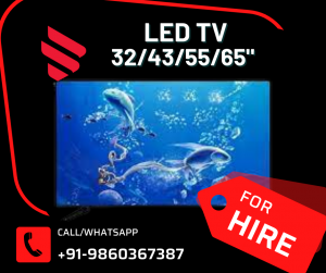 LED TV for rent ( Hire ) in Goa